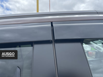 ISUZU MUX MU-X 2021-Onwards Injection Monsoon Weather Shields