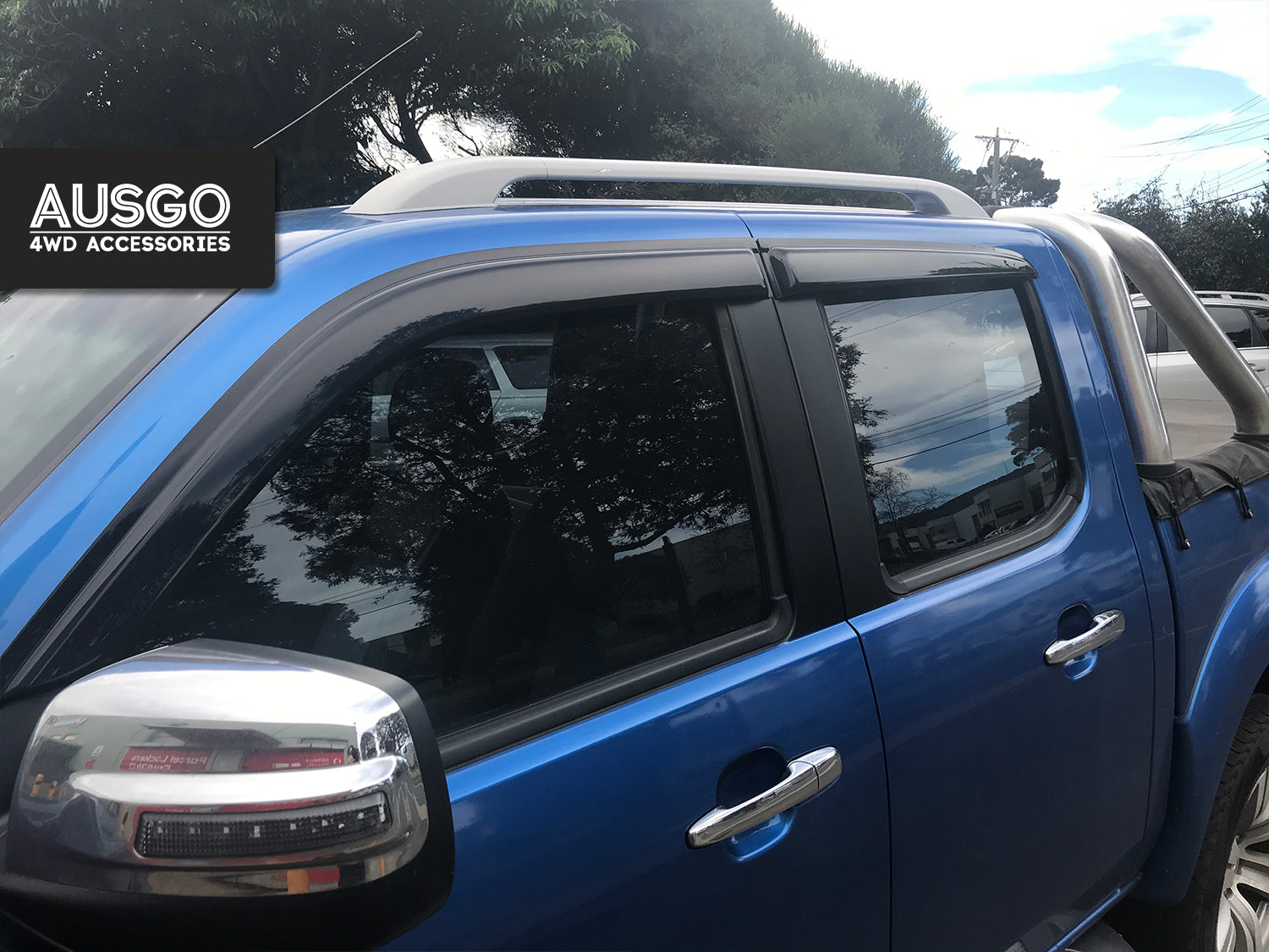 Monsoon Weather Shields for Mazda BT-50 BT50 UN Series Dual Cab 2006-2011