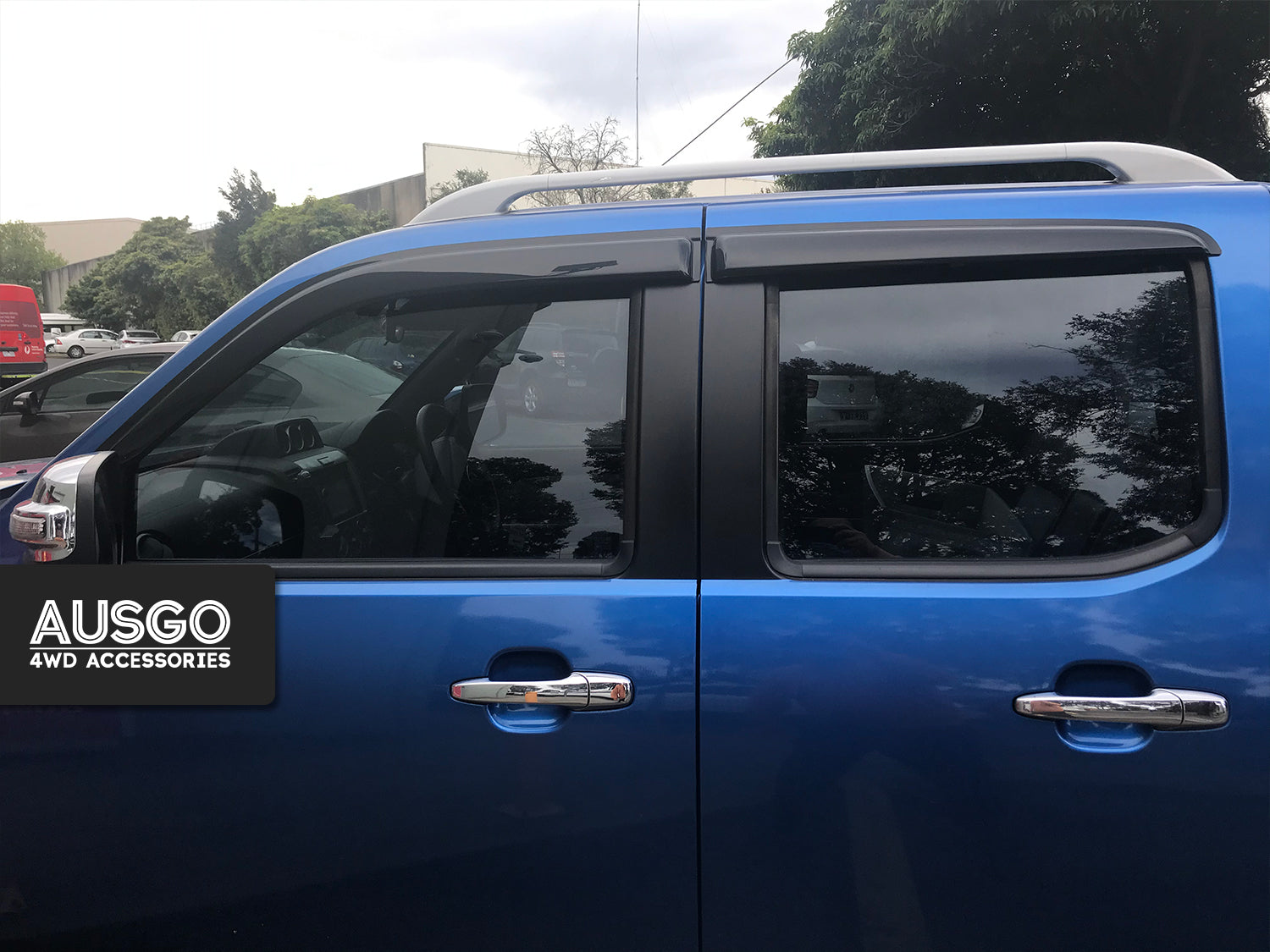 Monsoon Weather Shields for Mazda BT-50 BT50 UN Series Dual Cab 2006-2011