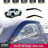 Luxury Weather Shields for Mazda BT-50 BT50 Single / Extra Cab 2006-2011