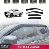 Injection Weather Shields for Mazda BT-50 BT50 TF Series Dual Cab 2020-Onwards