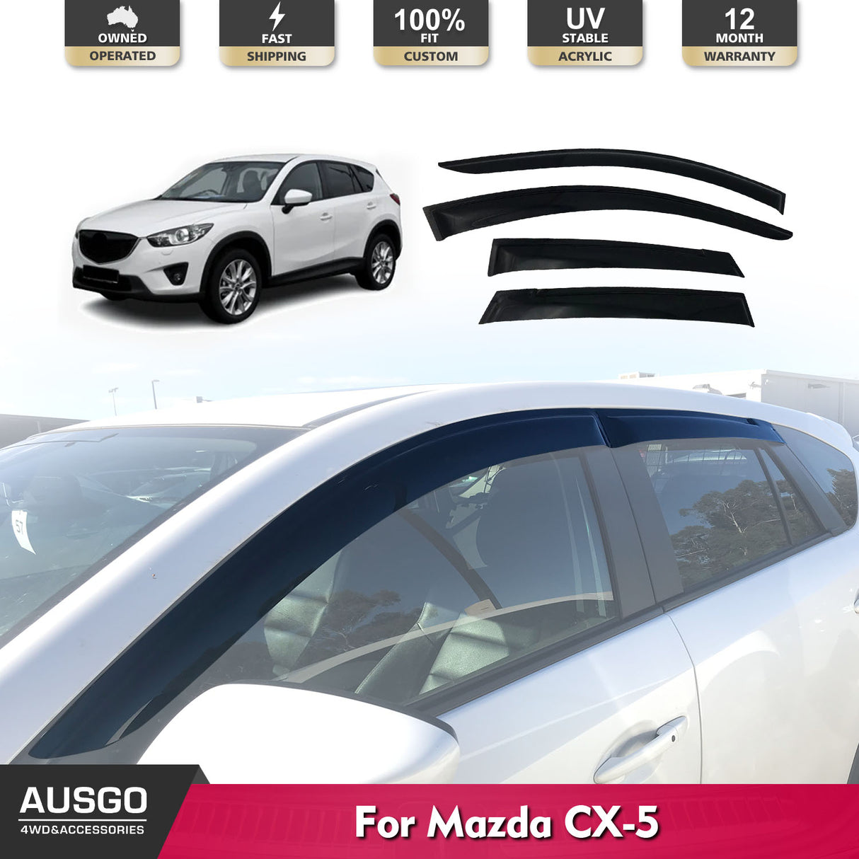 Weather Shields for Mazda CX-5 CX5  KE Series 2012-2017