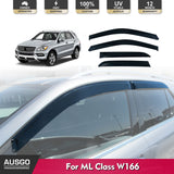 Weather Shields for Mercedes-Benz ML-Class W166 2011-2015