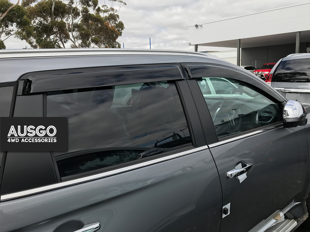 Pre-order Injection Monsoon Weather Shields for Mitsubishi Pajero Sport 2015-Onwards