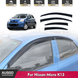 Weather Shields for Nissan Micra K13 2010-2016