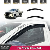 Injection Weather Shields for Nissan Navara NP300 D23 Single Cab 2015-Onwards