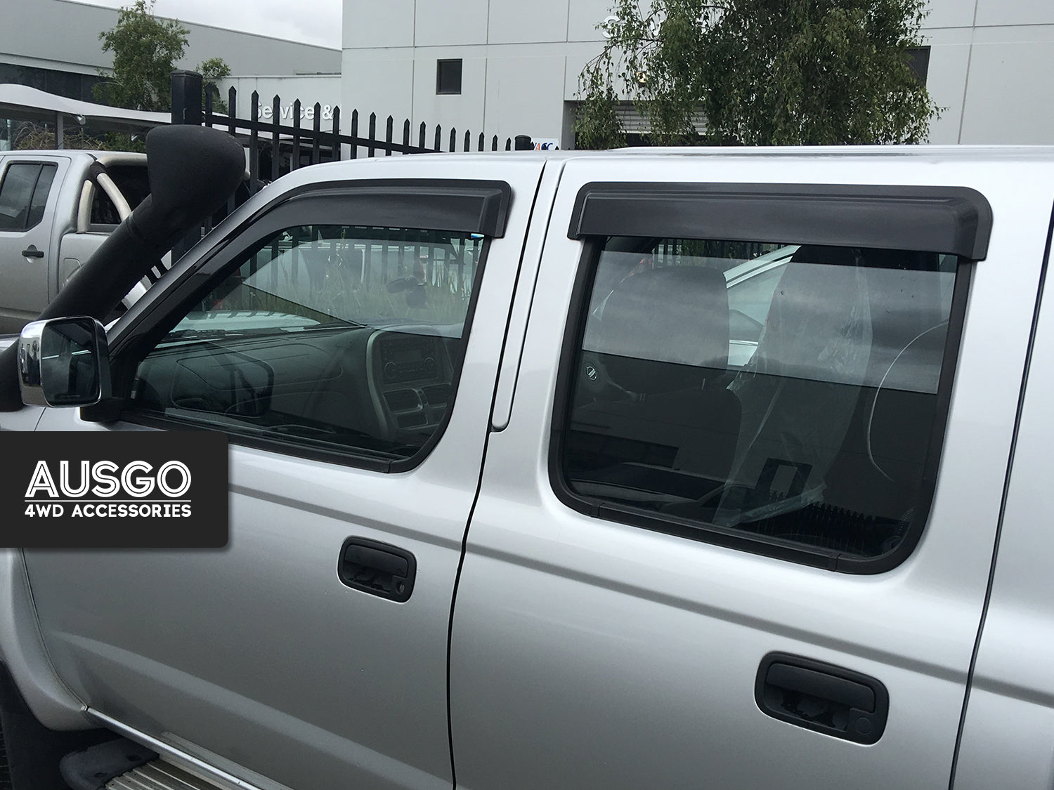 Injection Monsoon Weather Shields for Nissan Navara D22 Dual Cab 1997-2015