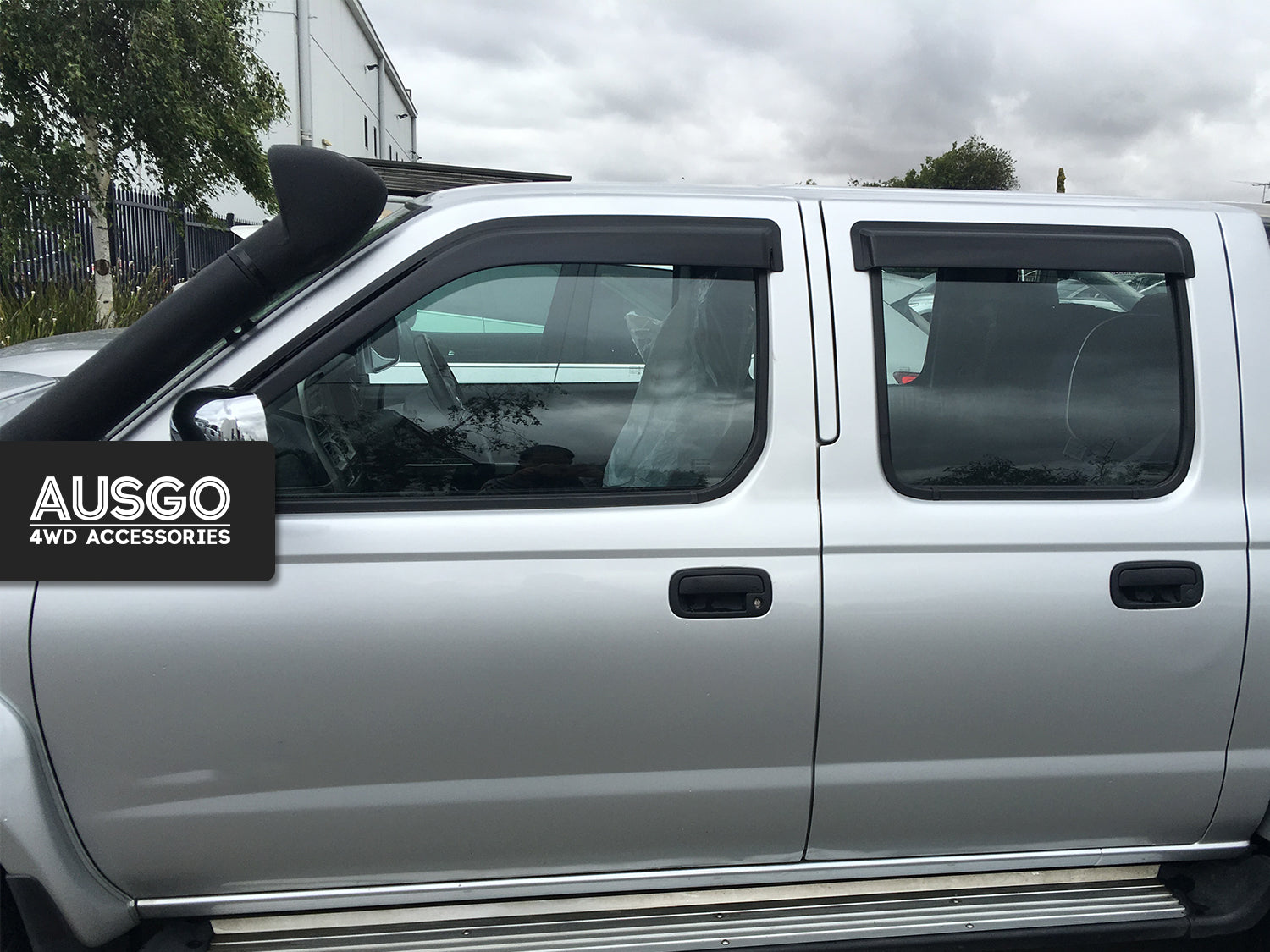 Injection Monsoon Weather Shields for Nissan Navara D22 Dual Cab 1997-2015