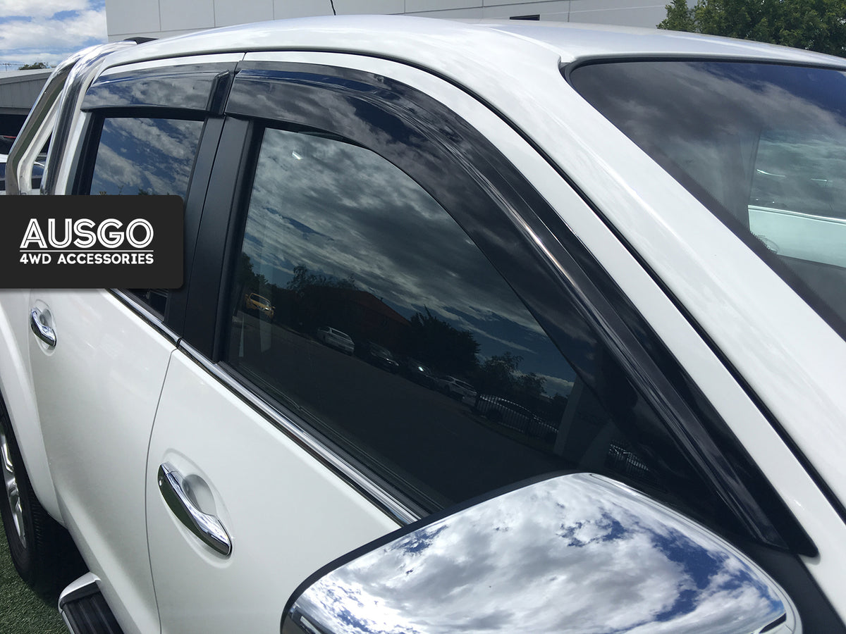 Pre-order Injection Monsoon Weather Shields for Nissan Navara NP300 D23 Dual Cab 2015-2025