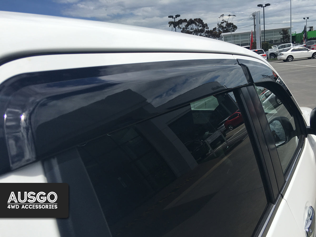 Pre-order Injection Monsoon Weather Shields for Nissan Navara NP300 D23 Dual Cab 2015-2025
