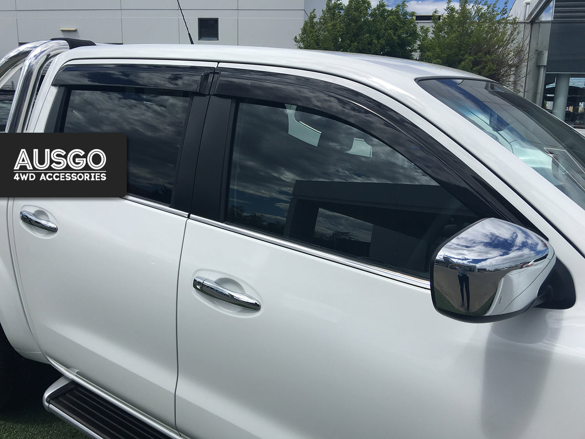 Pre-order Injection Monsoon Weather Shields for Nissan Navara NP300 D23 Dual Cab 2015-2025