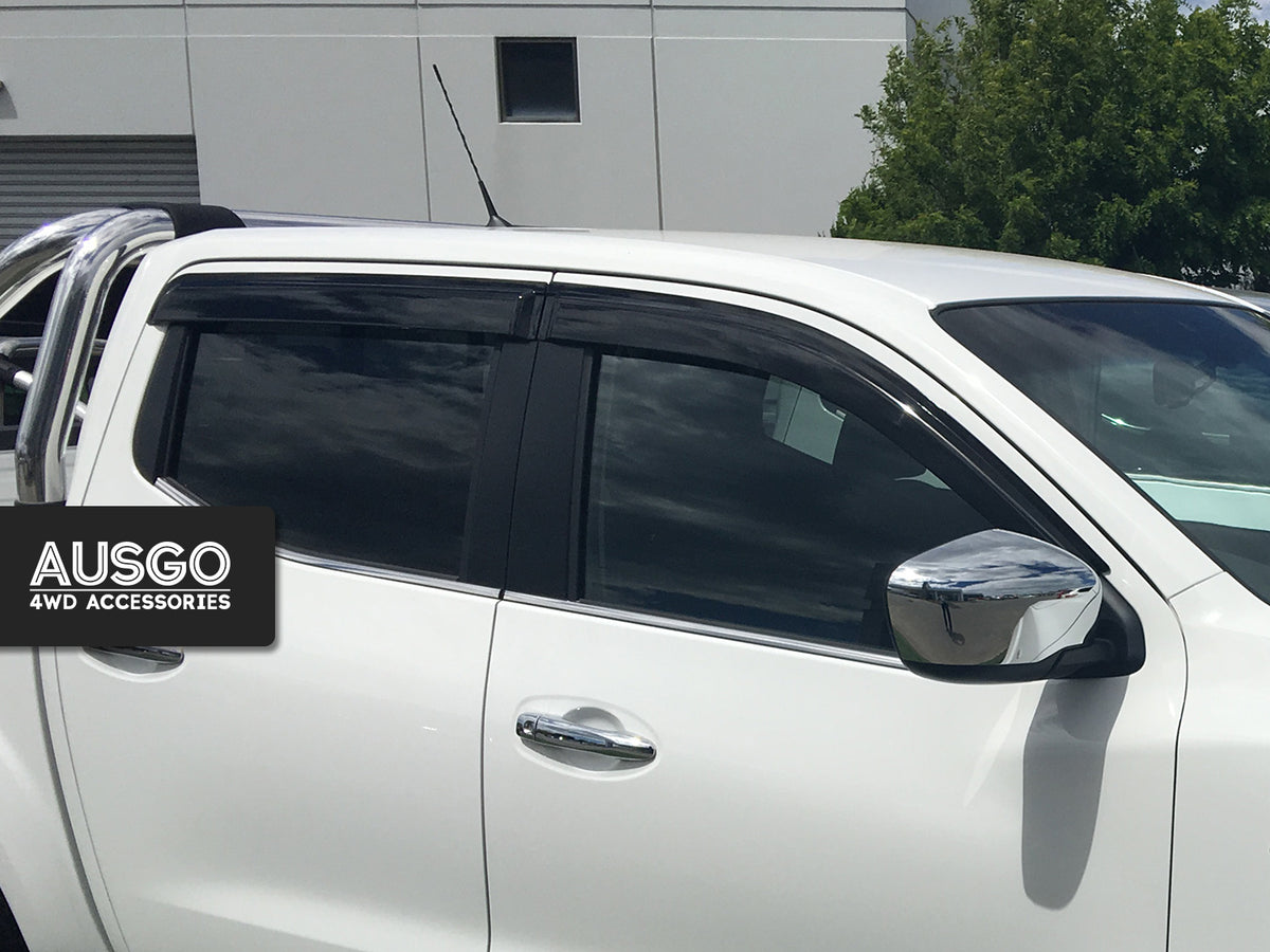 Pre-order Injection Monsoon Weather Shields for Nissan Navara NP300 D23 Dual Cab 2015-2025