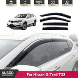 Stainless Trim Weather Shields for Nissan X-Trail Xtrail T32 2014-2022