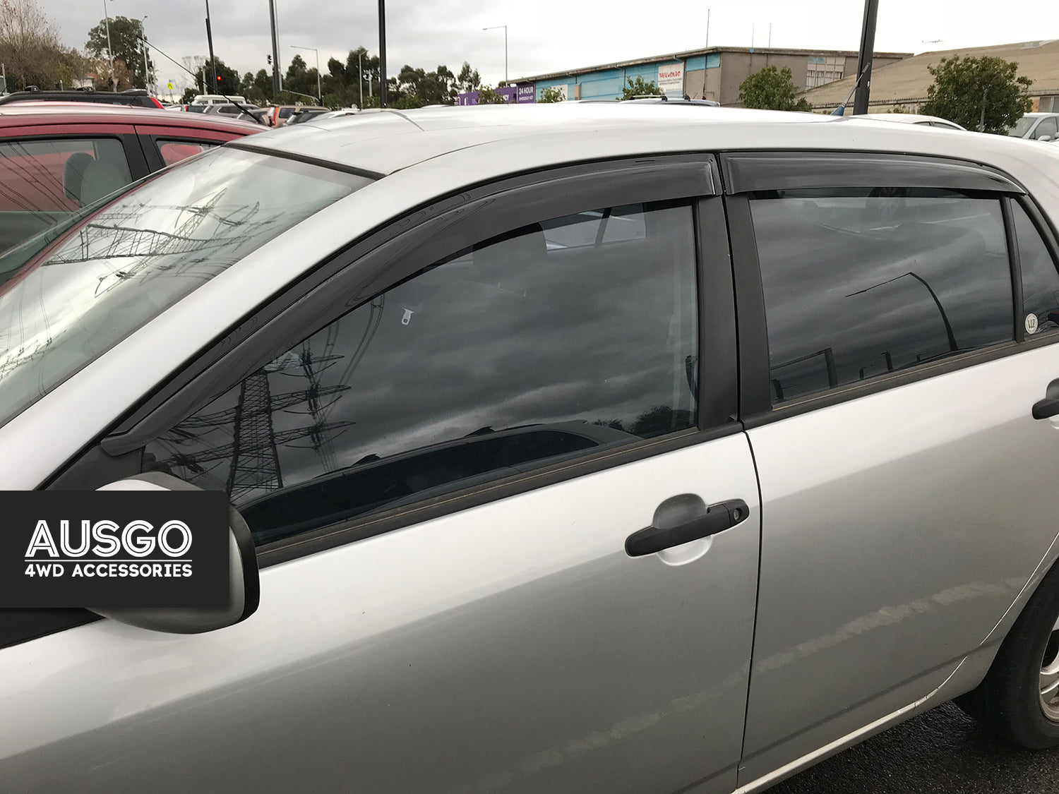 Monsoon Weather Shields for Toyota Corolla Hatch 2001-2007
