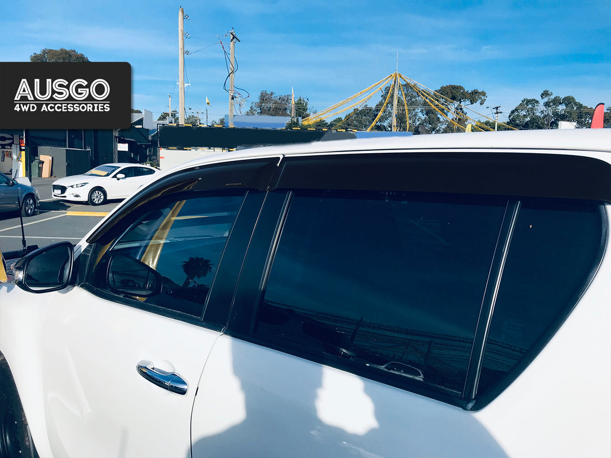 Injection Monsoon Weather Shields for Toyota Hilux Dual Cab 2015-2025