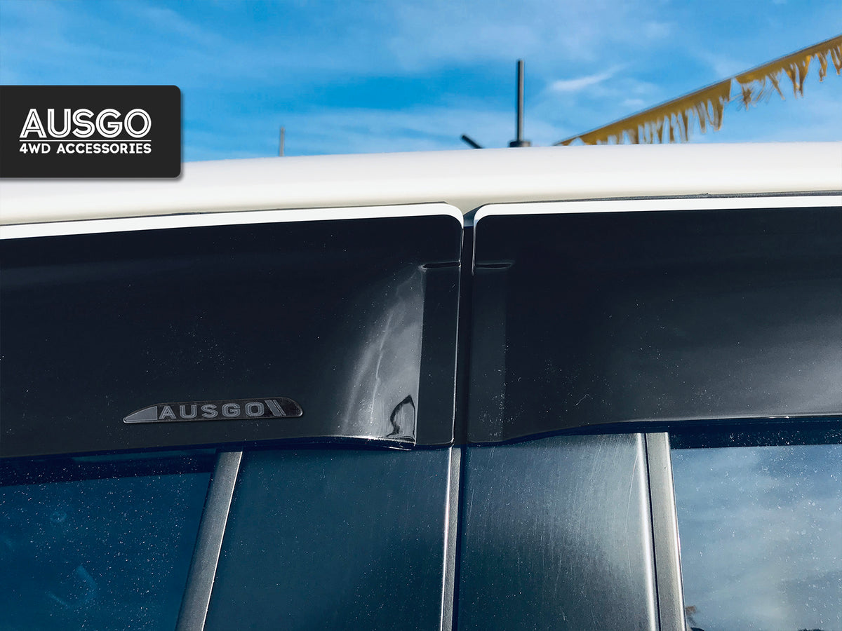 Injection Monsoon Weather Shields for Toyota Hilux Dual Cab 2015-2025