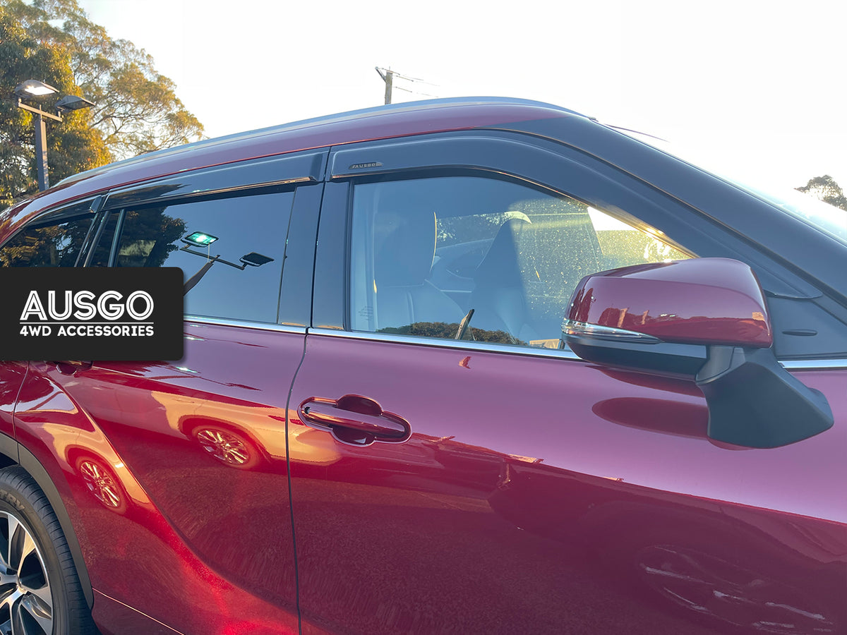 Pre-order Monsoon Weather Shields for Toyota Kluger 2021-Onwards