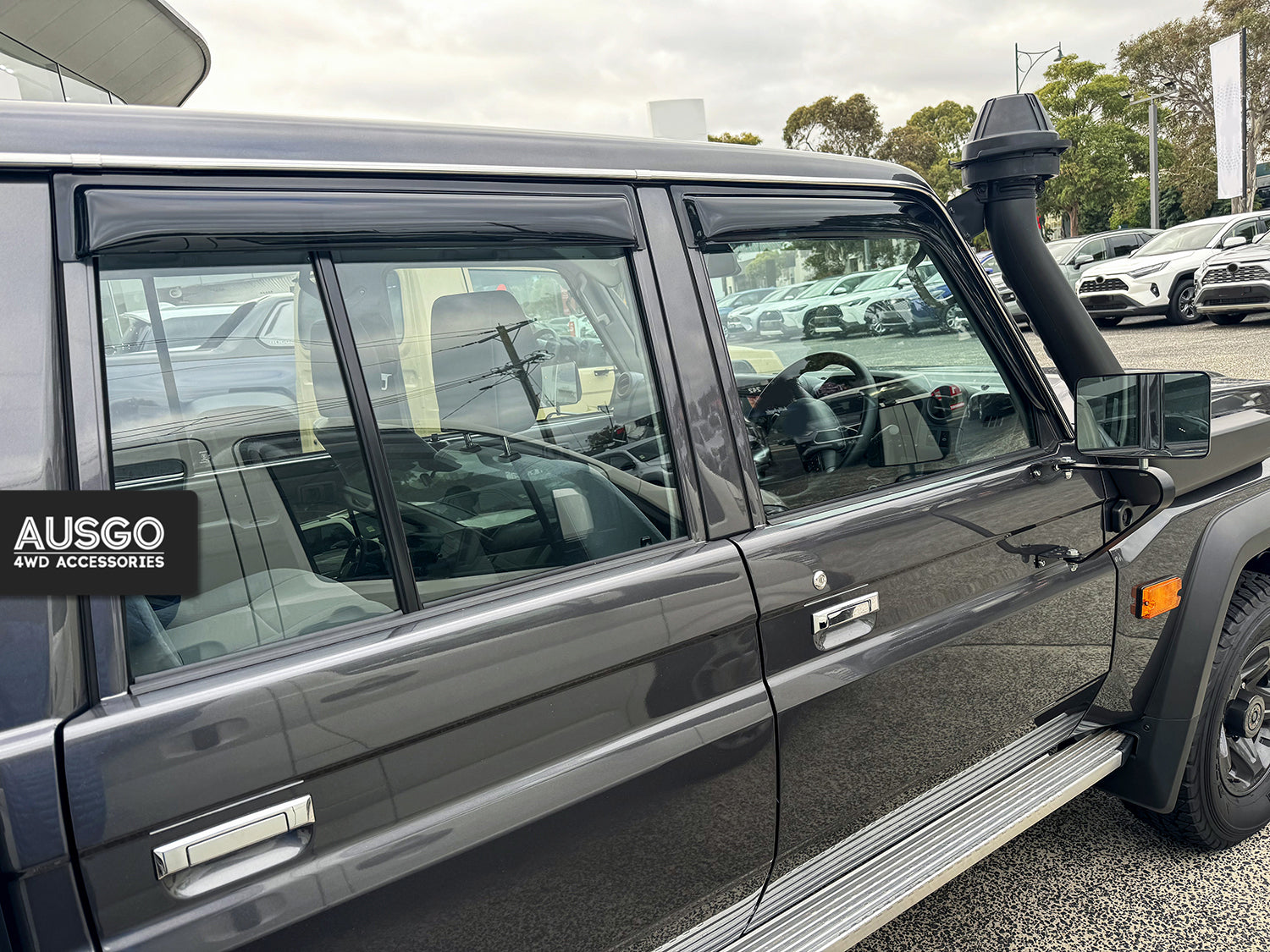 Toyota Land Cruiser 70 76 79 Series 2007-Onwards Monsoon Weather Shields