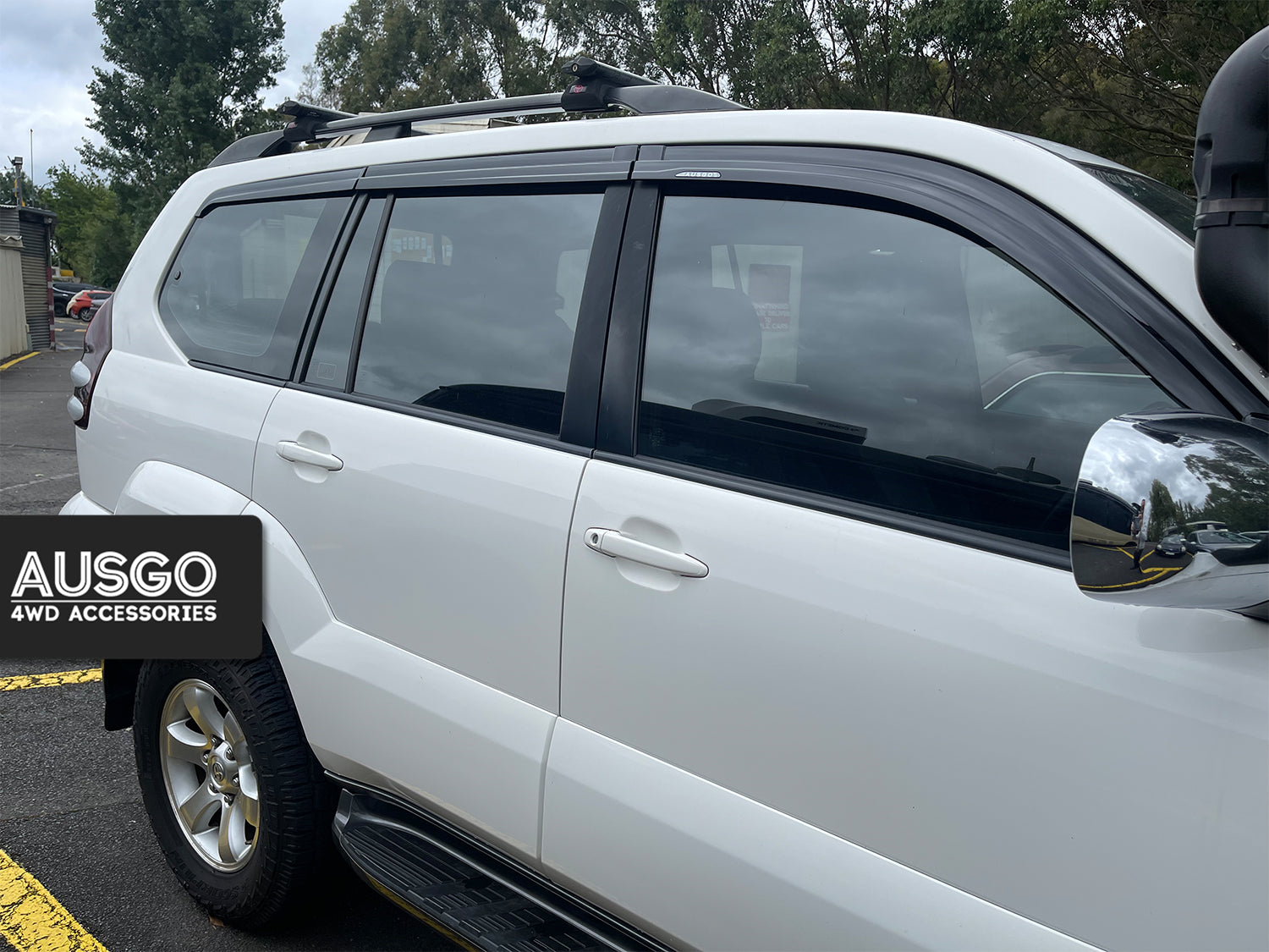 Toyota Land Cruiser Prado 120 Series 2003-2009 Injection Monsoon Weather Shields