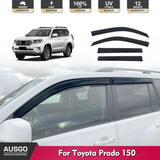 Weather Shields for Toyota Land Cruiser Prado 150 Series 2009-2024