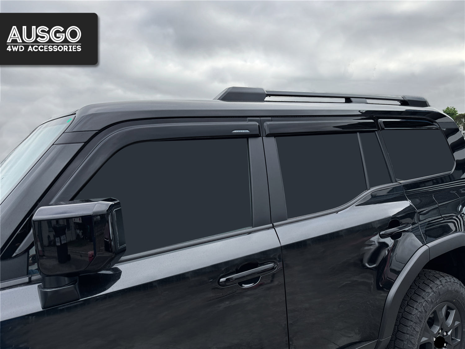 Toyota Land Cruiser Prado 250 Series 2024-Onwards Monsoon Weather Shields