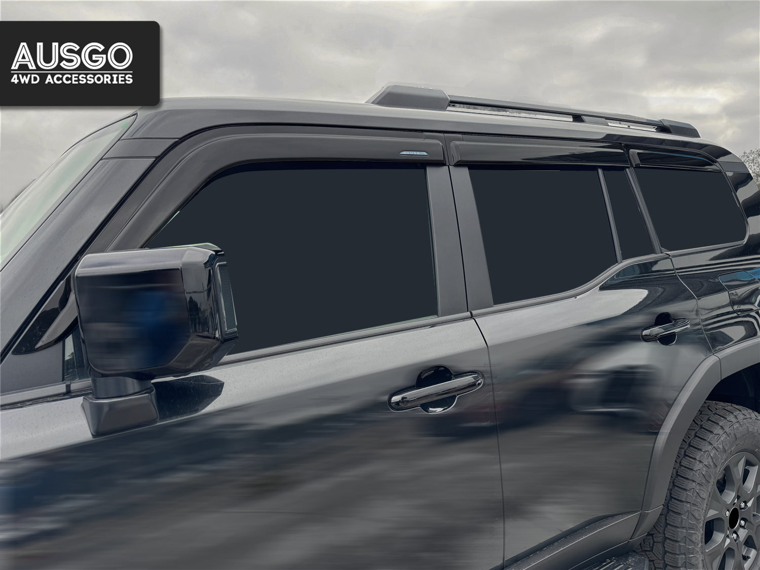 Toyota Land Cruiser Prado 250 Series 2024-Onwards Monsoon Weather Shields