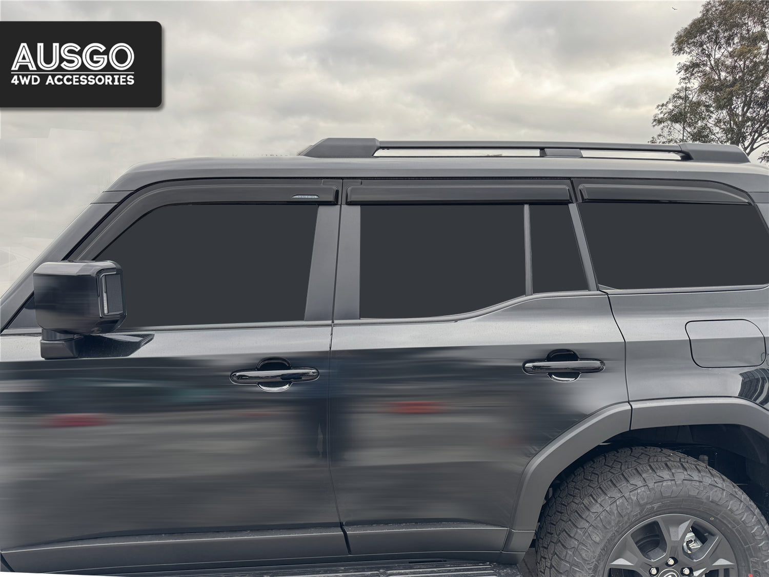 Toyota Land Cruiser Prado 250 Series 2024-Onwards Monsoon Weather Shields