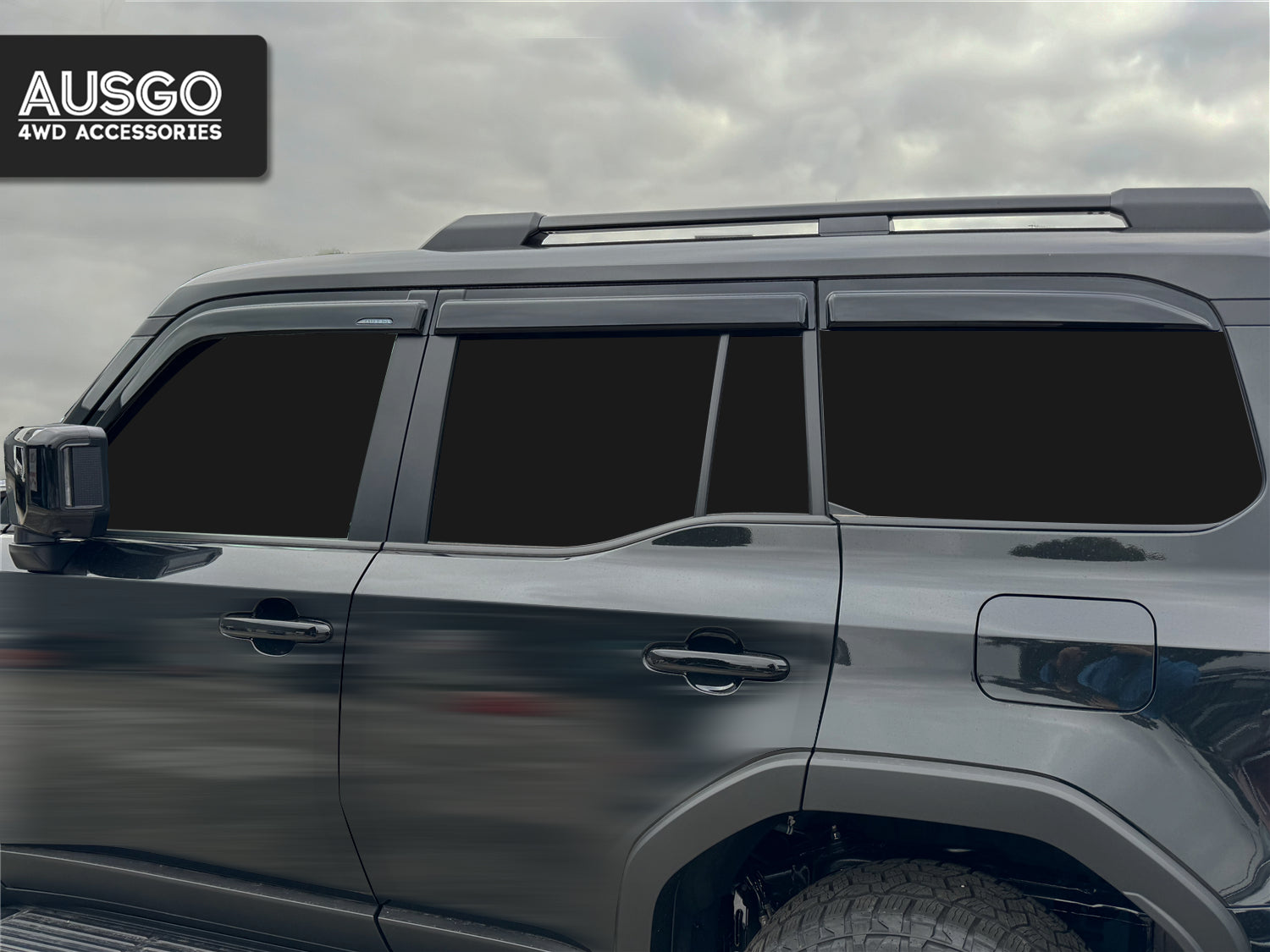 Toyota Land Cruiser Prado 250 Series 2024-Onwards Monsoon Weather Shields