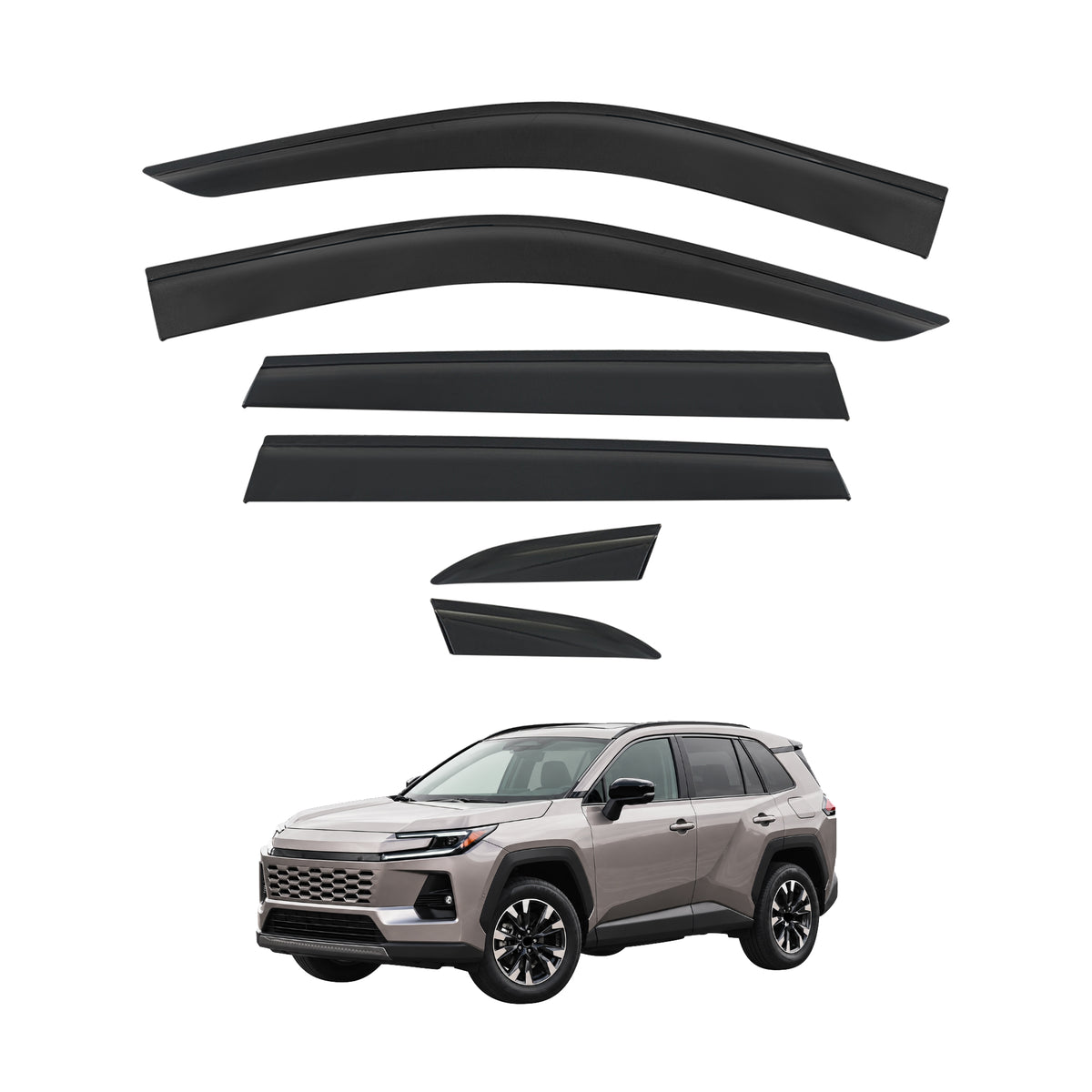 Pre-order Injection Monsoon Weather Shields for Toyota RAV4 2026-Onwards