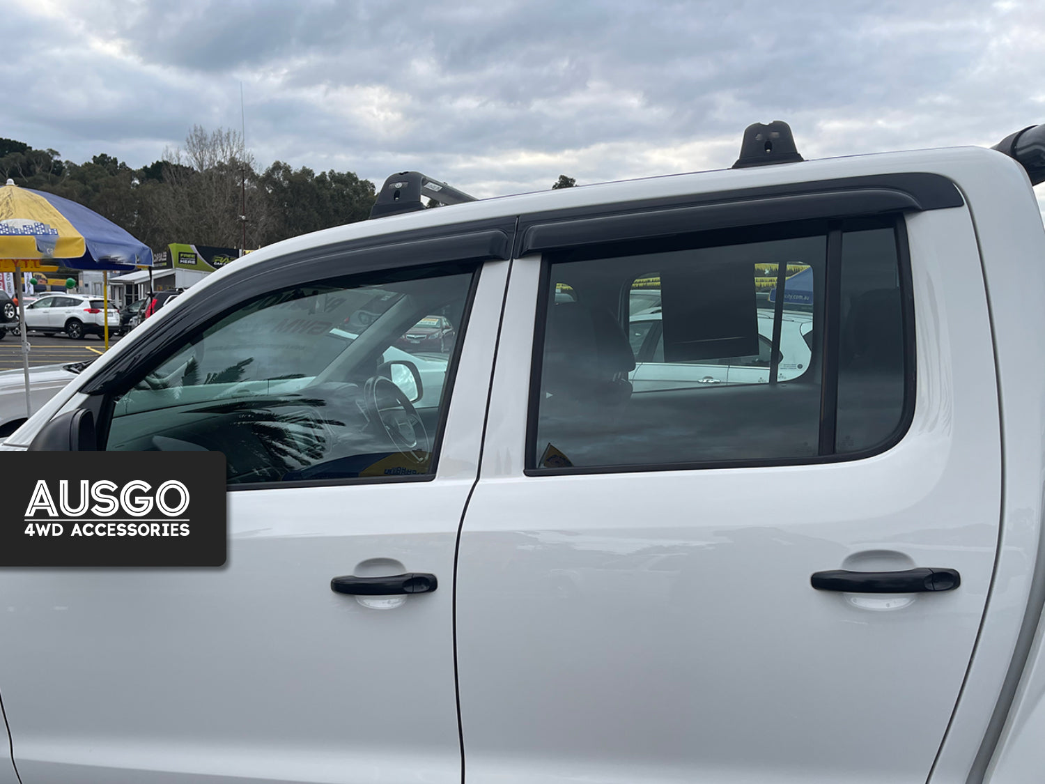 Monsoon Weather Shields for Volkswagen Amarok 2H Series Dual Cab 2009-2022