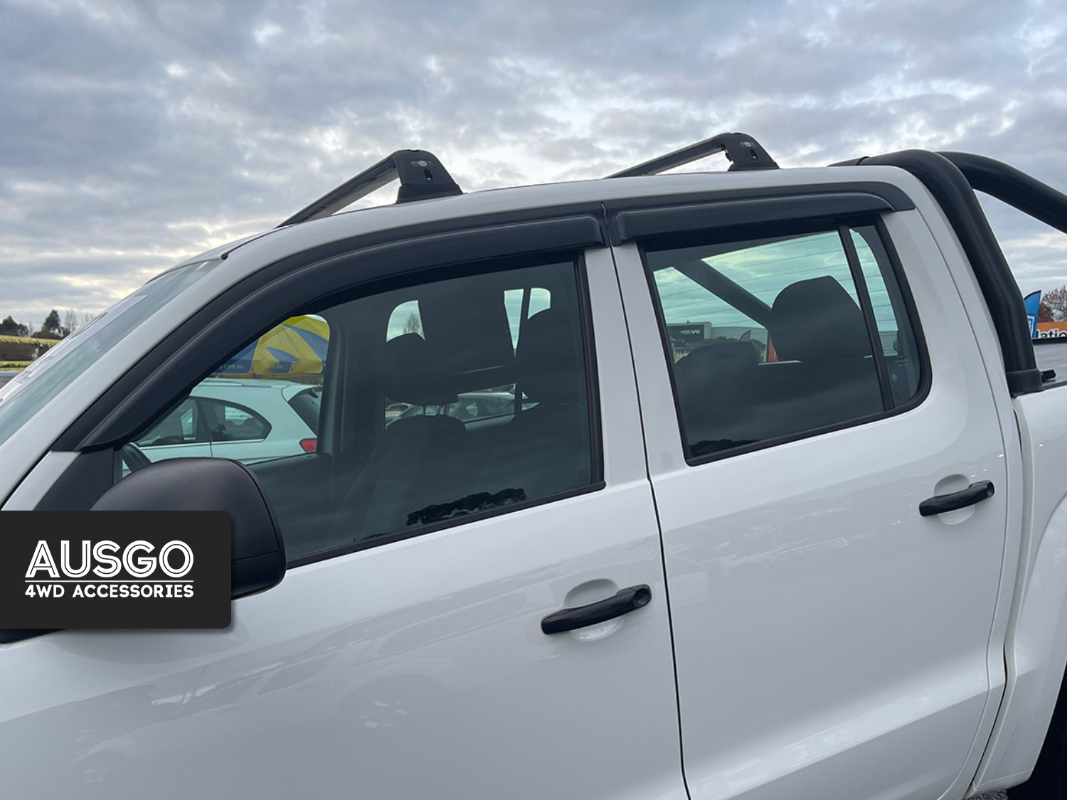 Monsoon Weather Shields for Volkswagen Amarok 2H Series Dual Cab 2009-2022