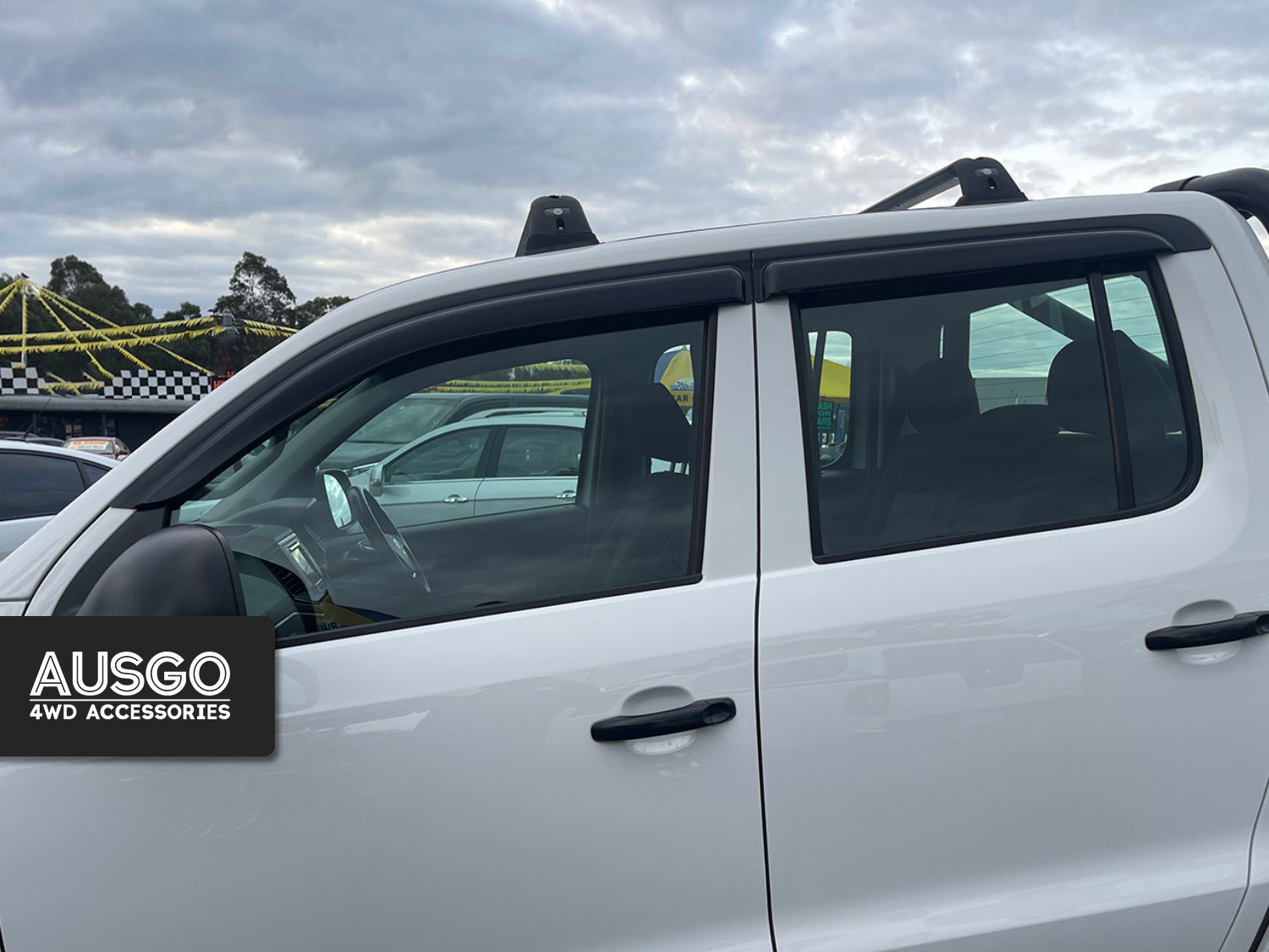Monsoon Weather Shields for Volkswagen Amarok 2H Series Dual Cab 2009-2022