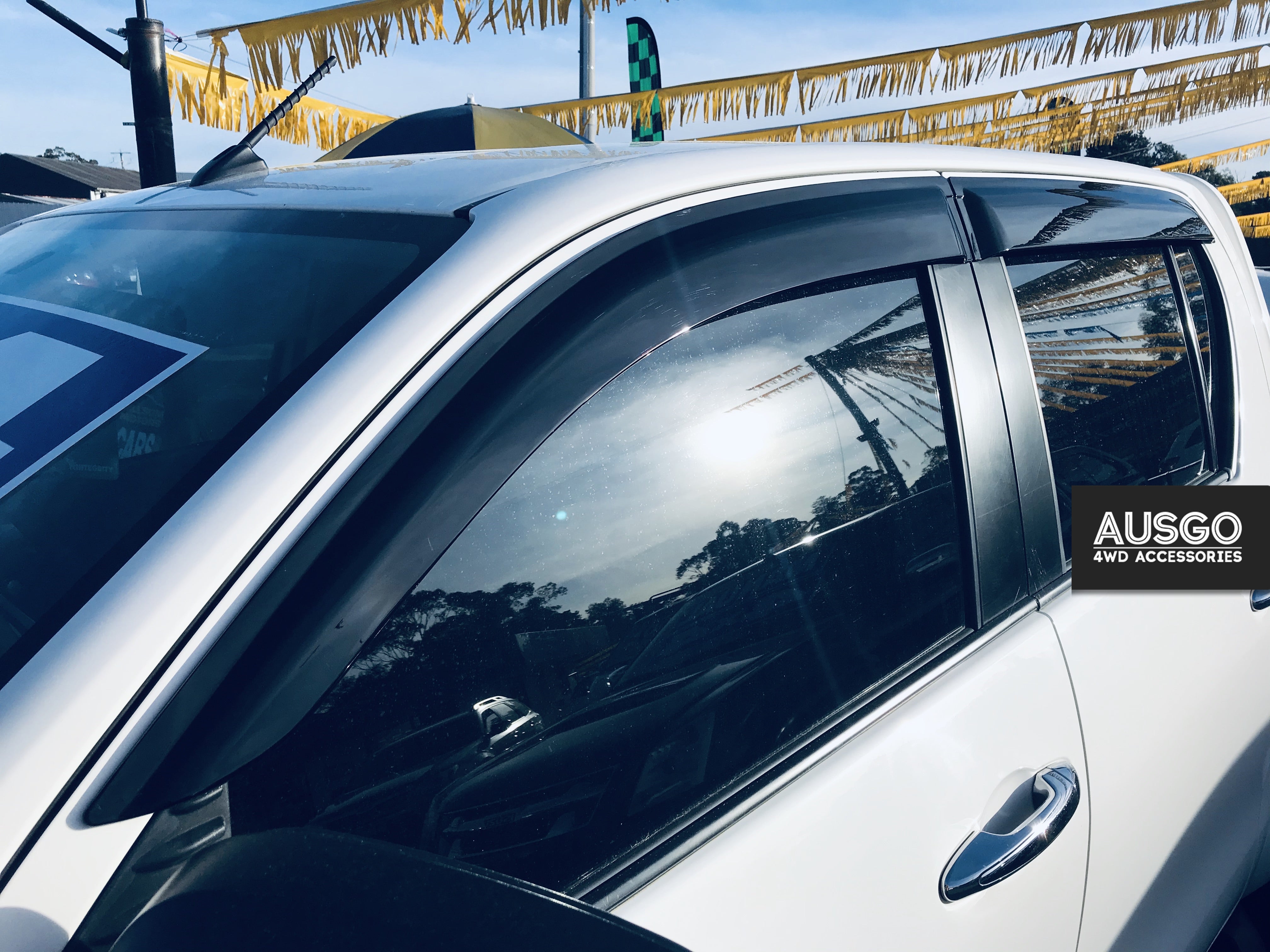 Toyota Hilux Dual Cab 2015-Onwards Injection Monsoon Weather Shields