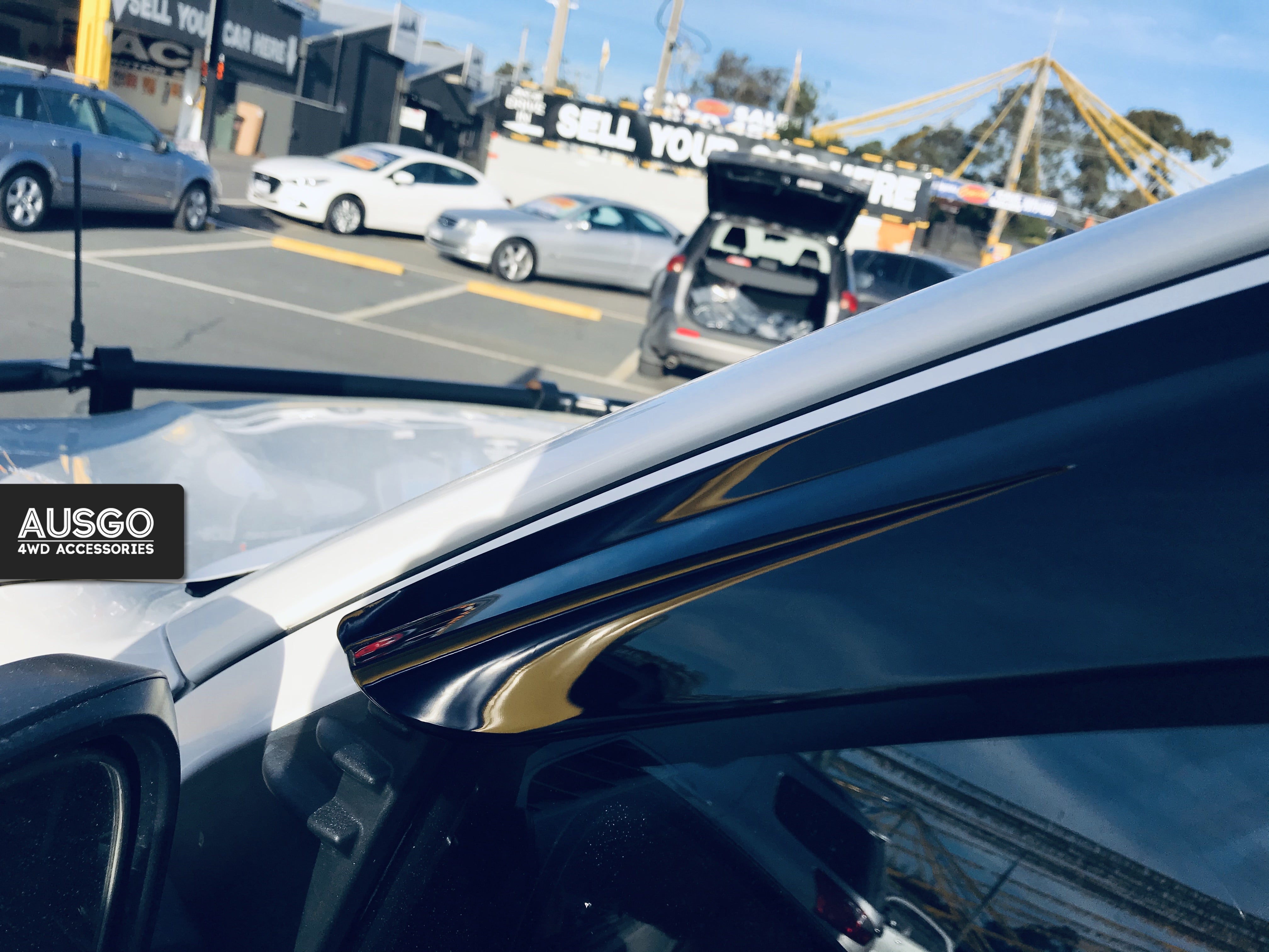 Toyota Hilux Dual Cab 2015-Onwards Injection Monsoon Weather Shields