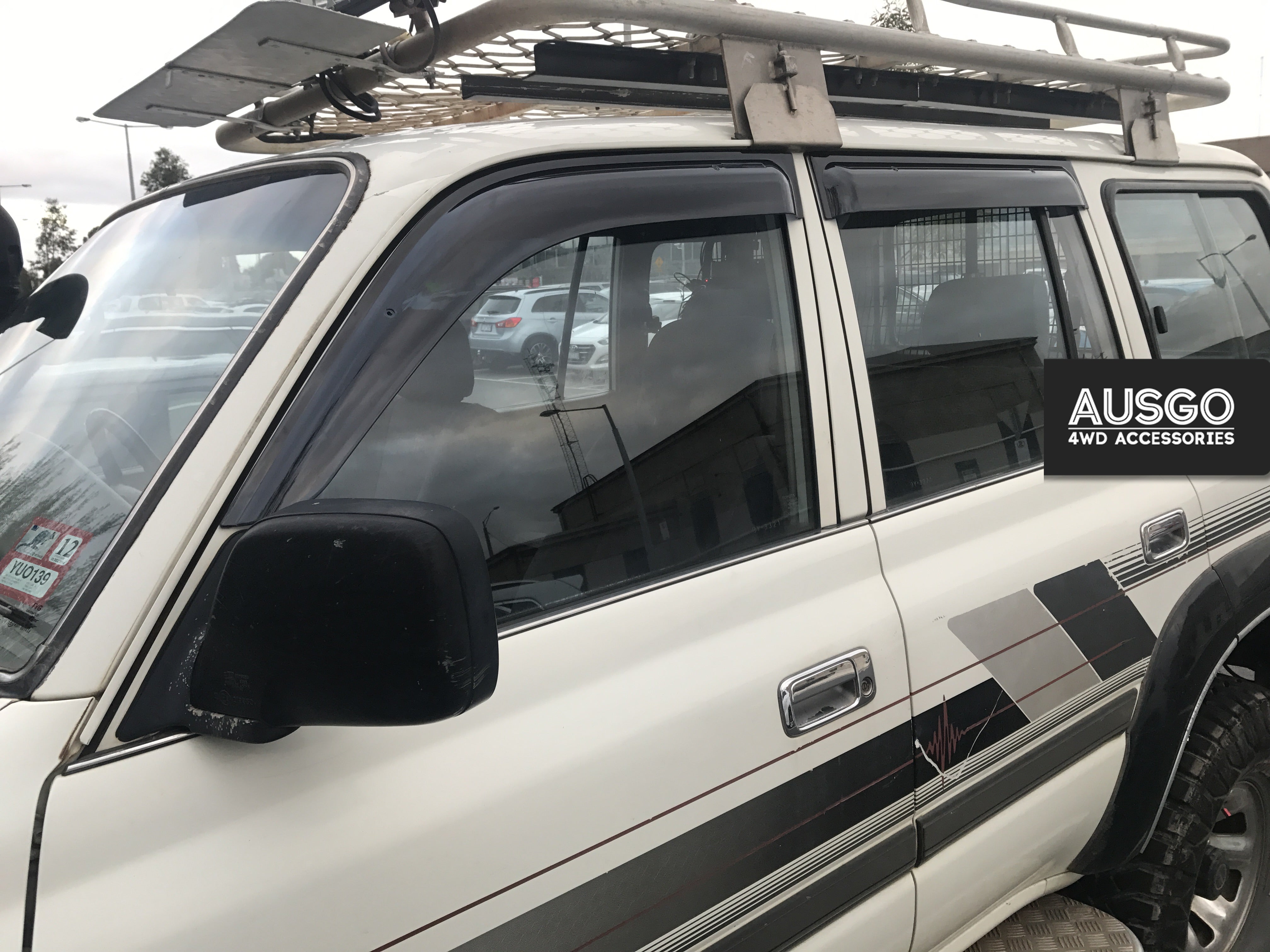 Toyota Land Cruiser 80 Series 1990-1998 Injection Monsoon Weather Shields