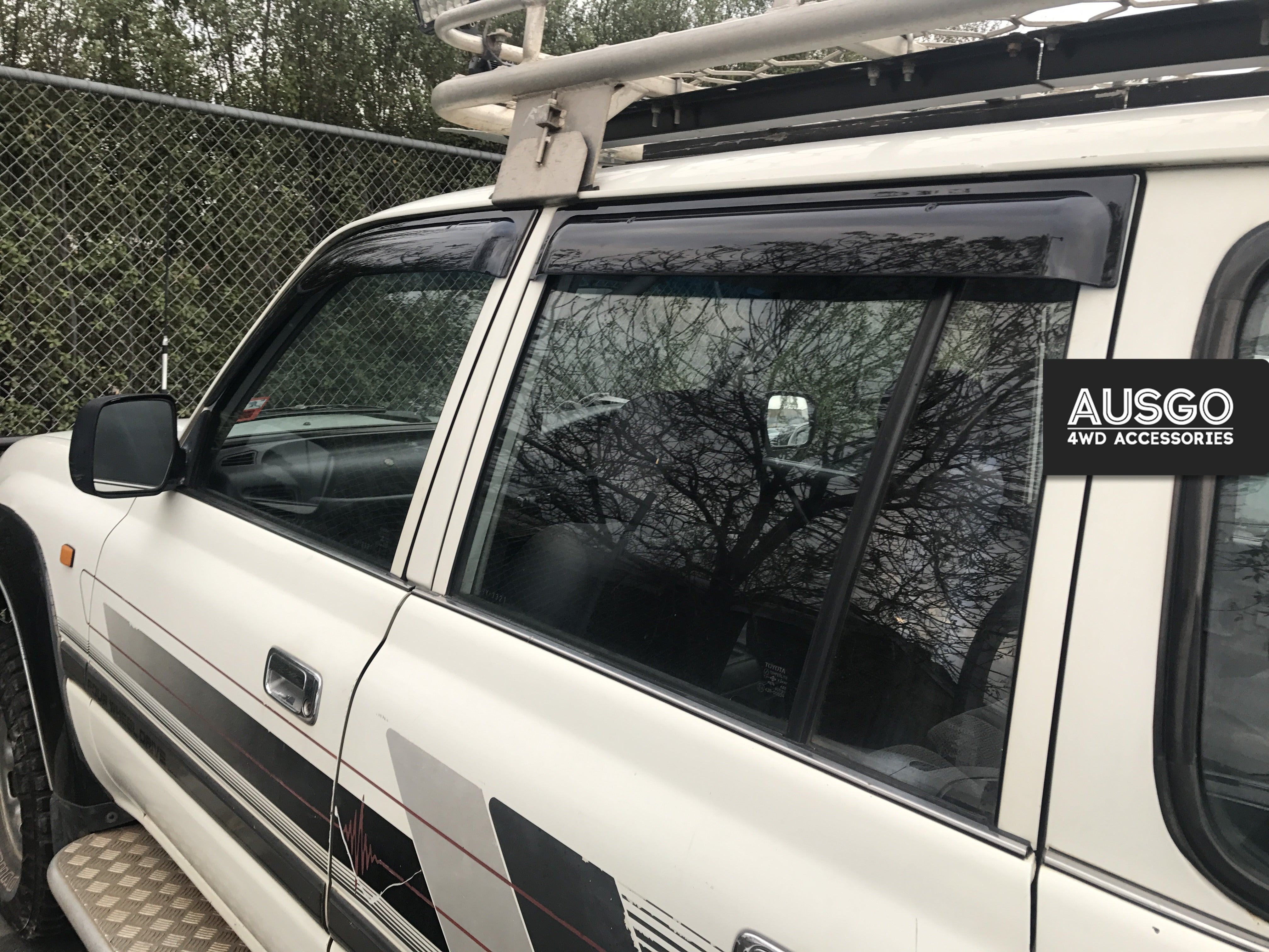 Toyota Land Cruiser 80 Series 1990-1998 Injection Monsoon Weather Shields