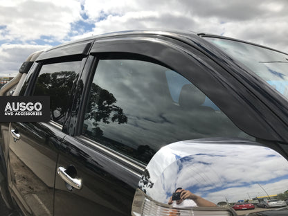 Toyota Hilux Dual Cab 2005-2015 Injection Monsoon Weather Shields