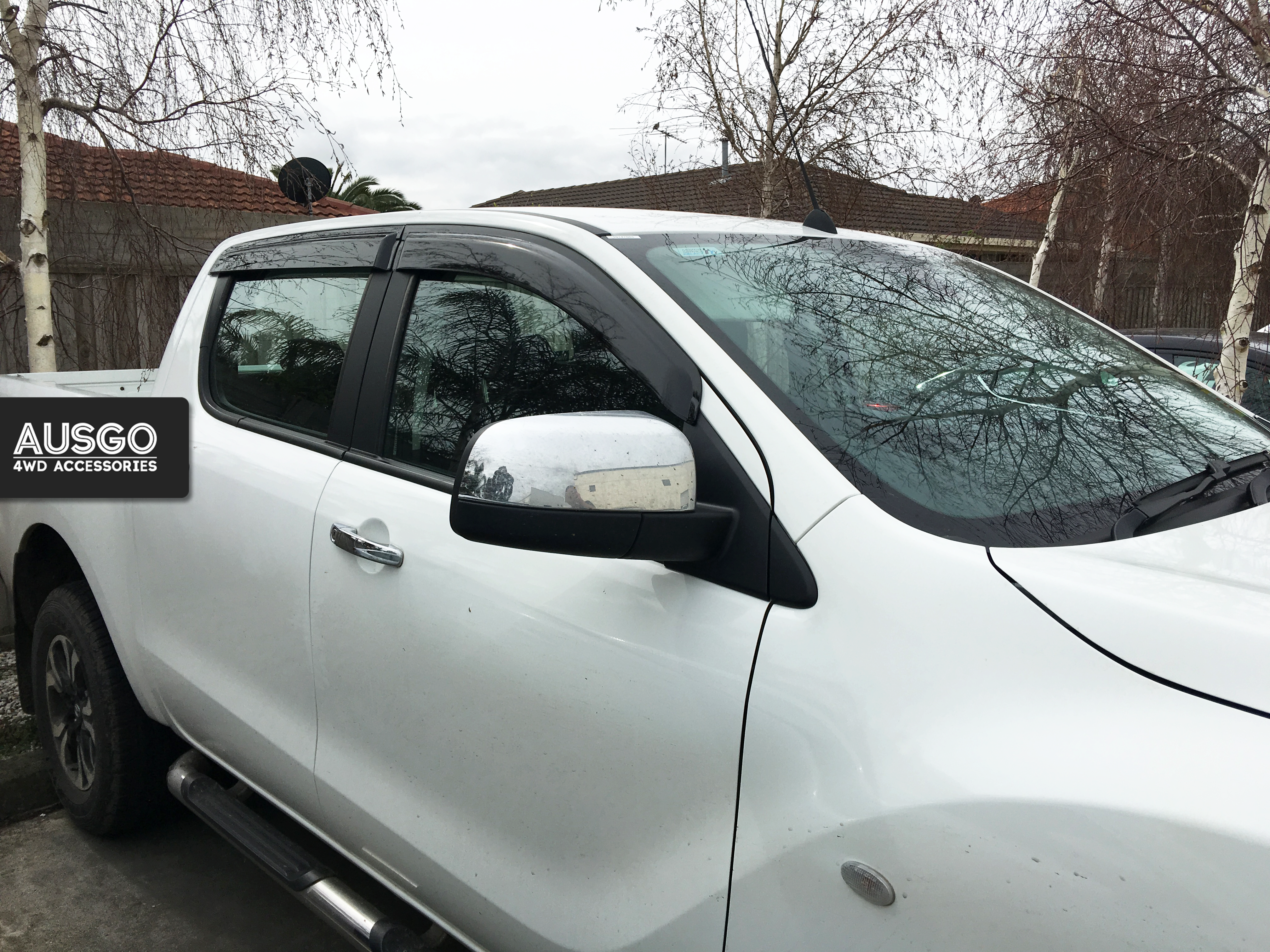 Mazda BT-50 BT50 Dual Cab 2011-2020 Injection Monsoon Weather Shields