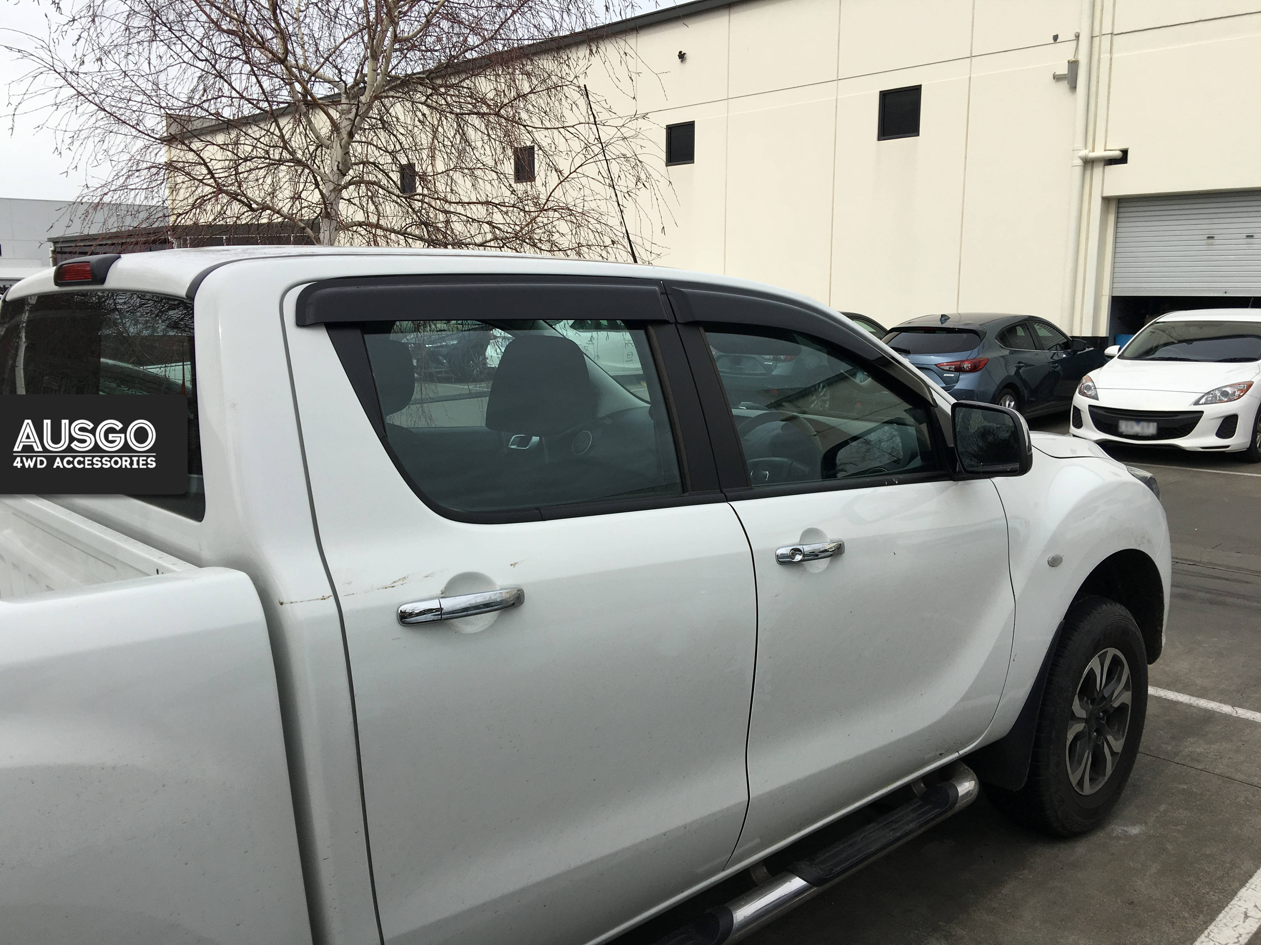 Mazda BT-50 BT50 Dual Cab 2011-2020 Injection Monsoon Weather Shields