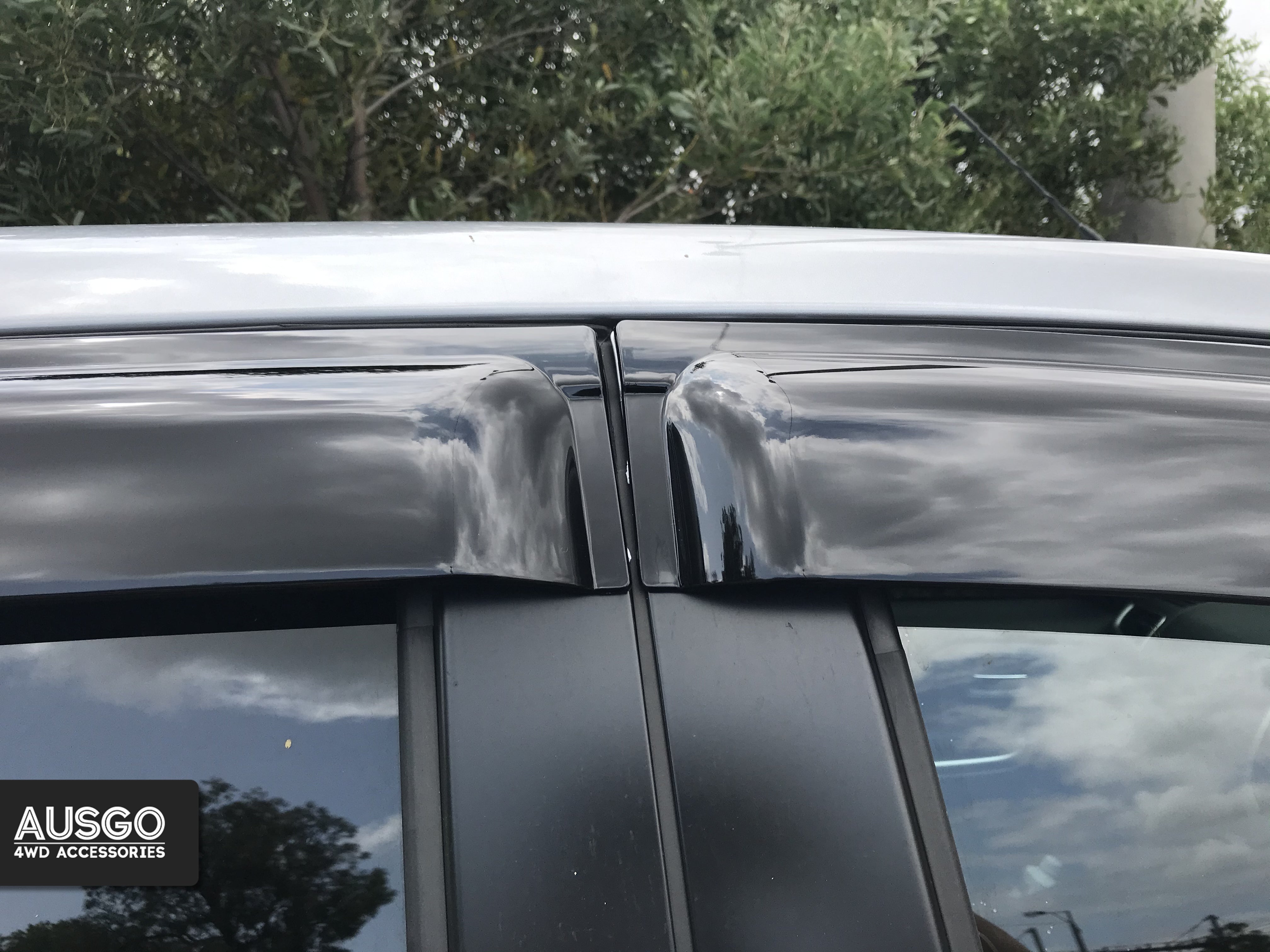 Mitsubishi Triton MQ MR Dual Cab 2015-2024 Injection Monsoon Weather Shields